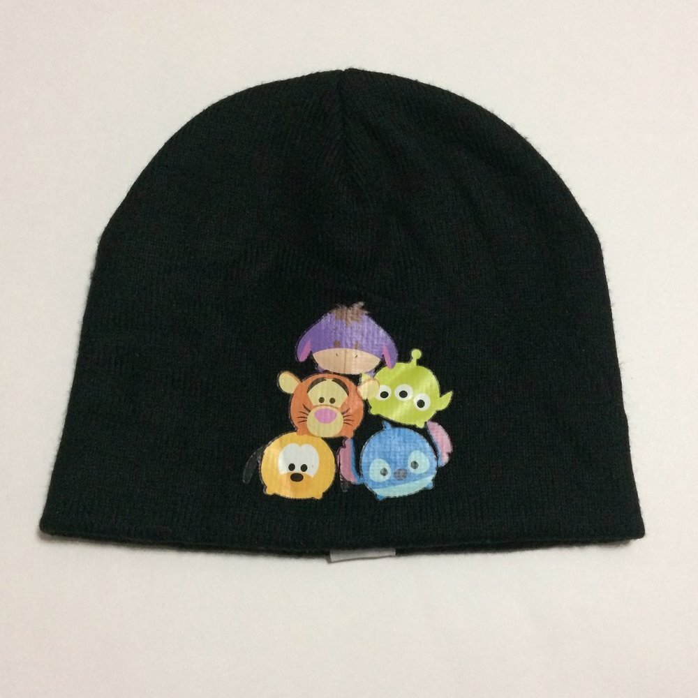 Disney Tsum Tsum Black Beanie